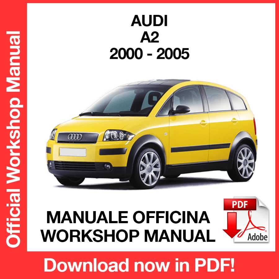Workshop Manual Audi A2 (2000-2005) (EN)
