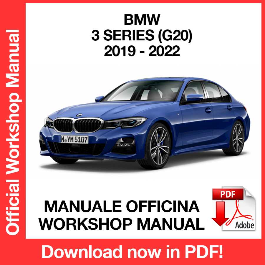 Workshop Manual BMW 3 Series G20 (2019-2022) (EN)