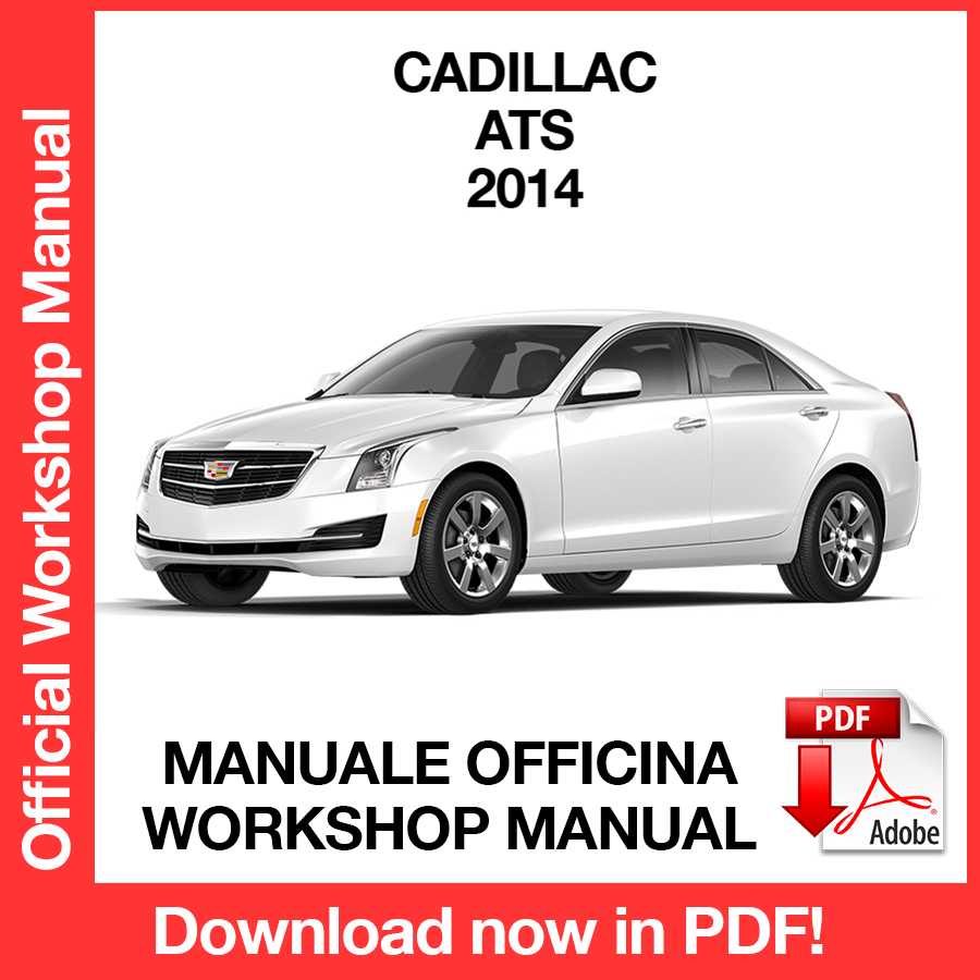 Workshop Manual Cadillac ATS (2014) (EN)