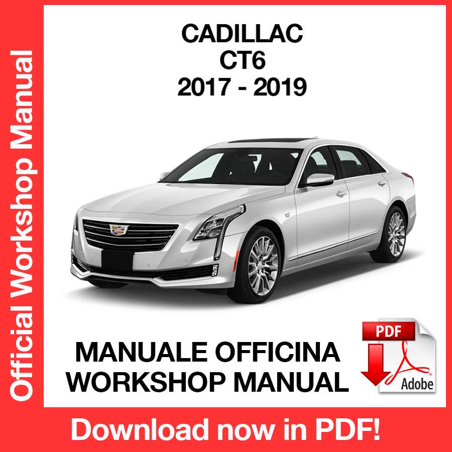 Workshop Manual Cadillac CT6 (2017 - 2019) (EN)