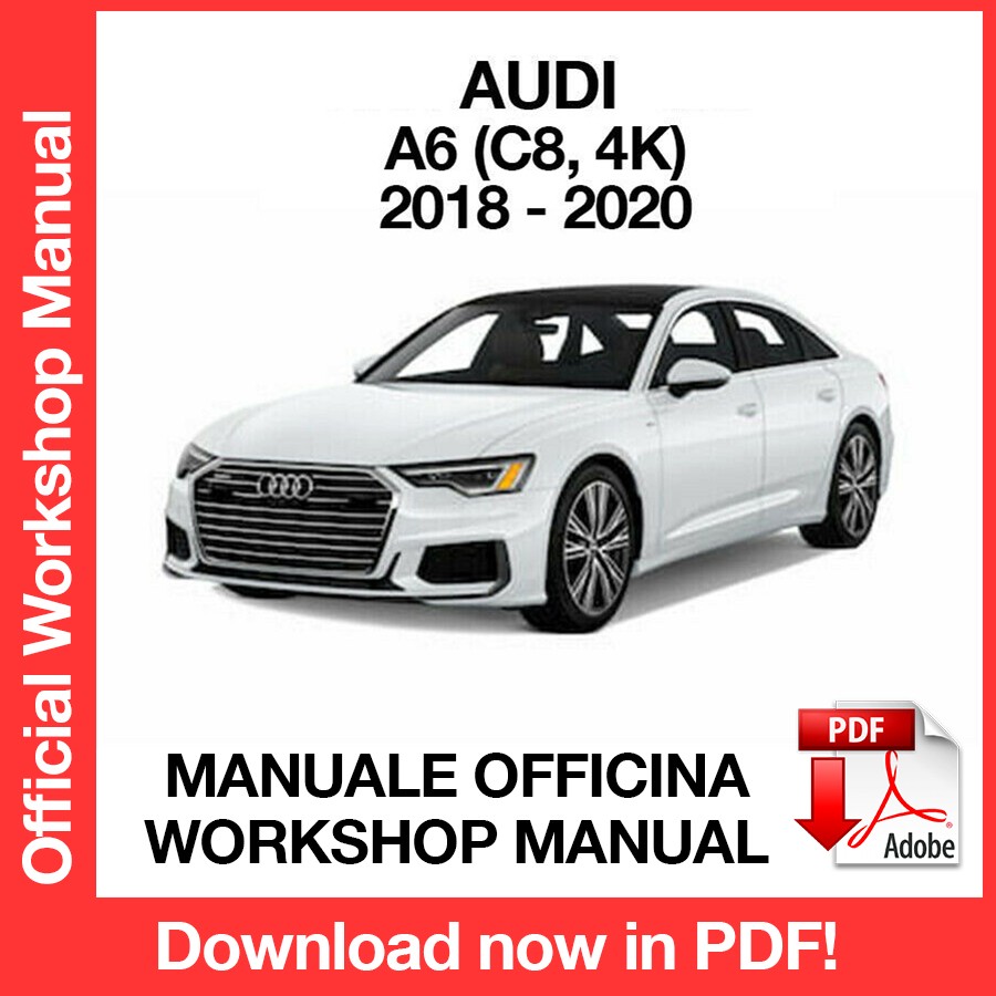 WORKSHOP MANUAL AUDI A6 (2018-2020) (EN)