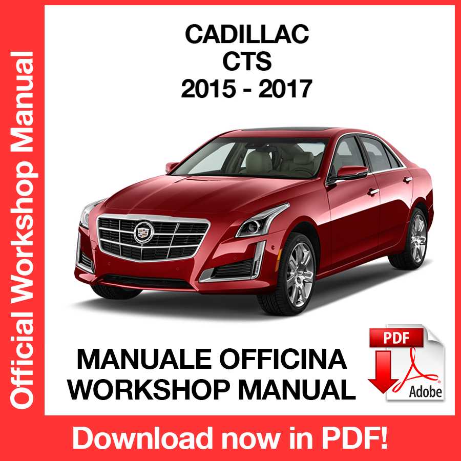 Workshop Manual Cadillac CTS (2014-2017) (EN)