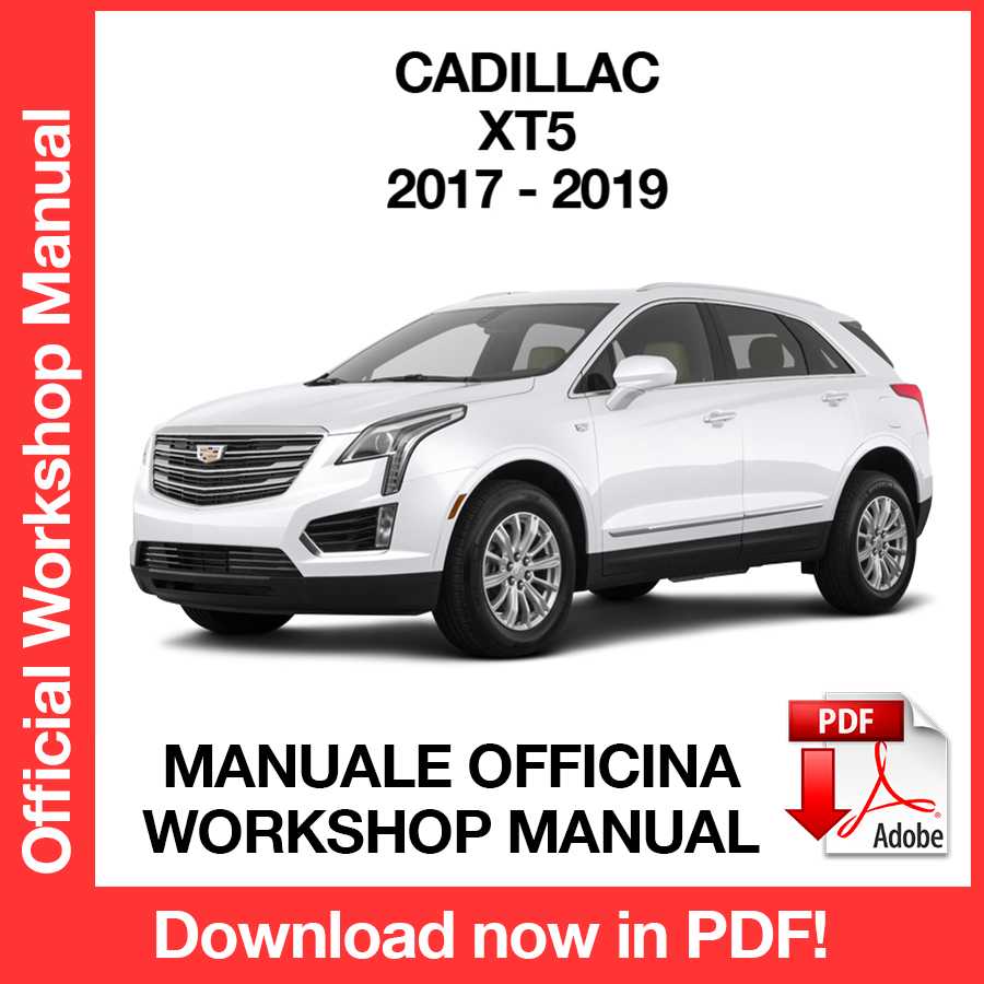 Workshop Manual Cadillac XT5 (2017-2019) (EN)
