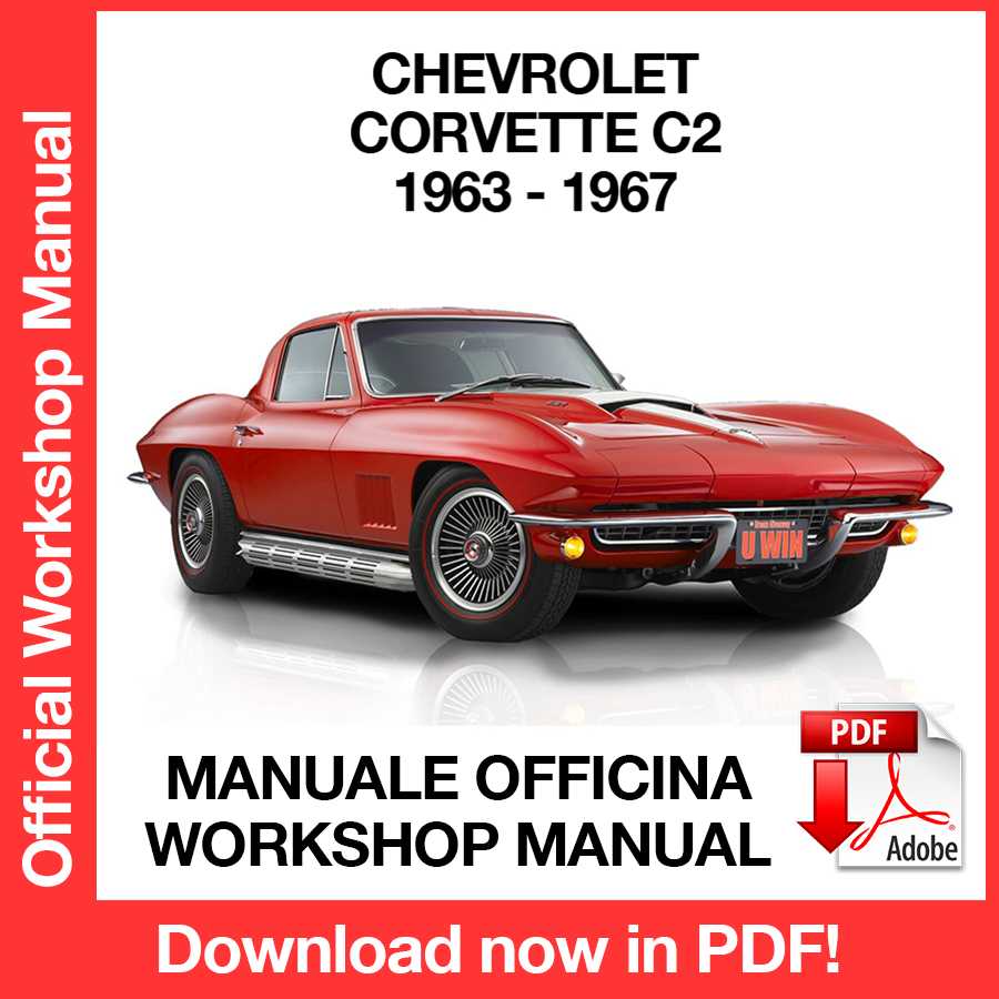 Workshop Manual Chevrolet Corvette C2 (1963-1967) (EN)