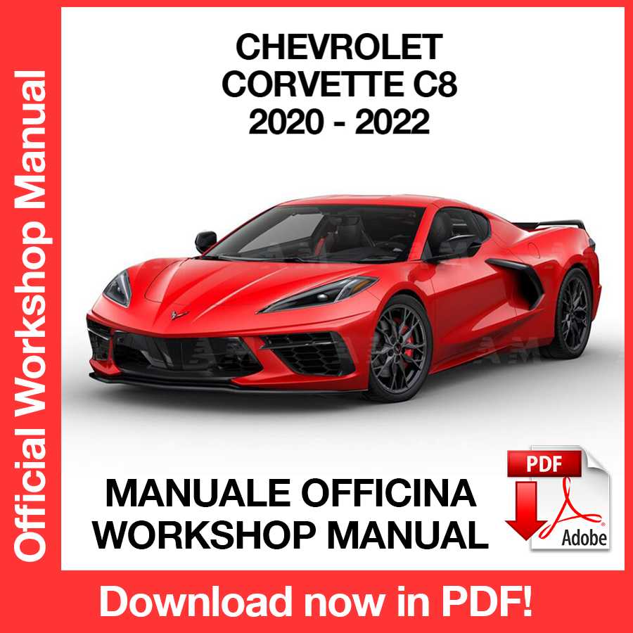 Workshop Manual Chevrolet Corvette C8 (2020-2022) (EN)