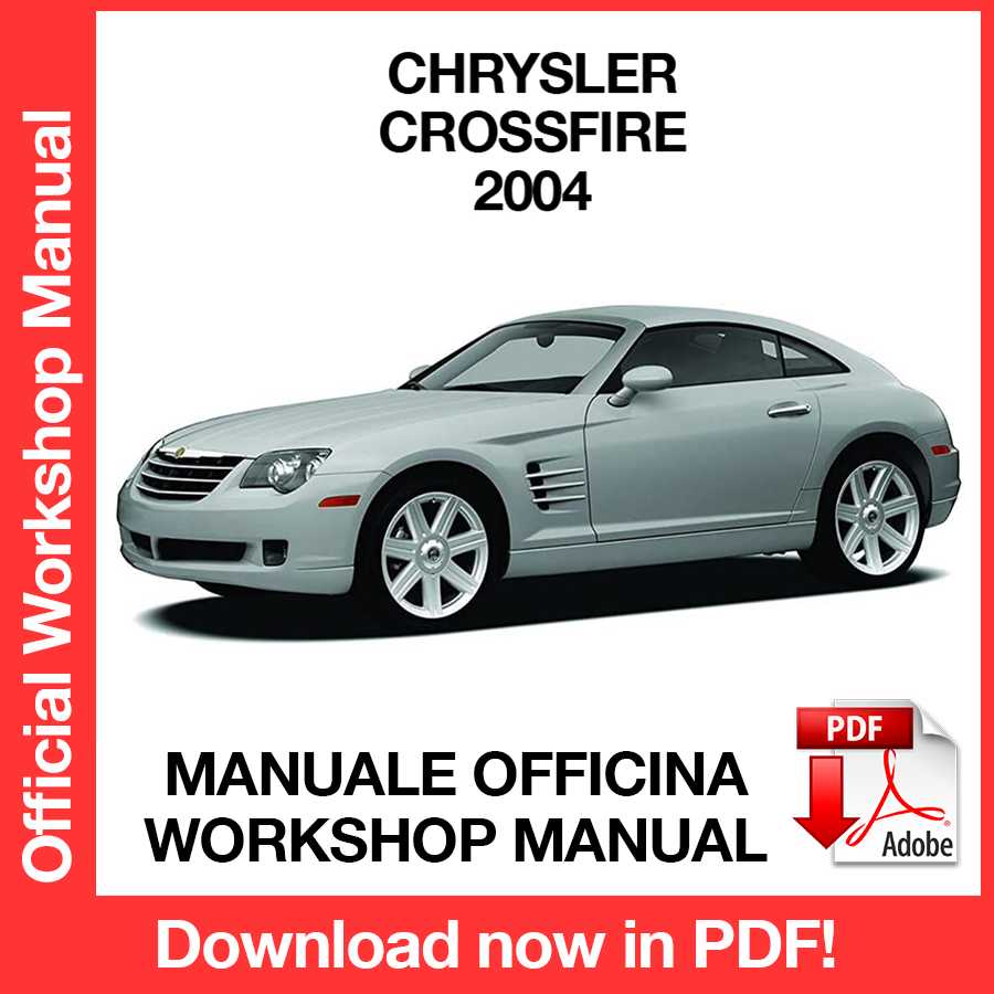 Workshop Manual Chrysler Crossfire (2004) (EN)