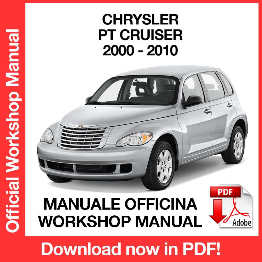 Workshop Manual Chrysler PT Cruiser (2000-2010) (EN)