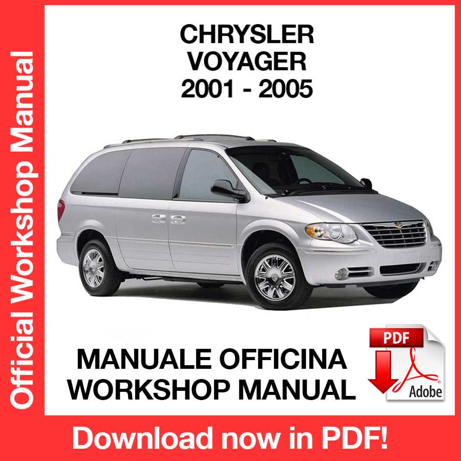 Workshop Manual Chrysler Voyager (2001-2005) (EN)