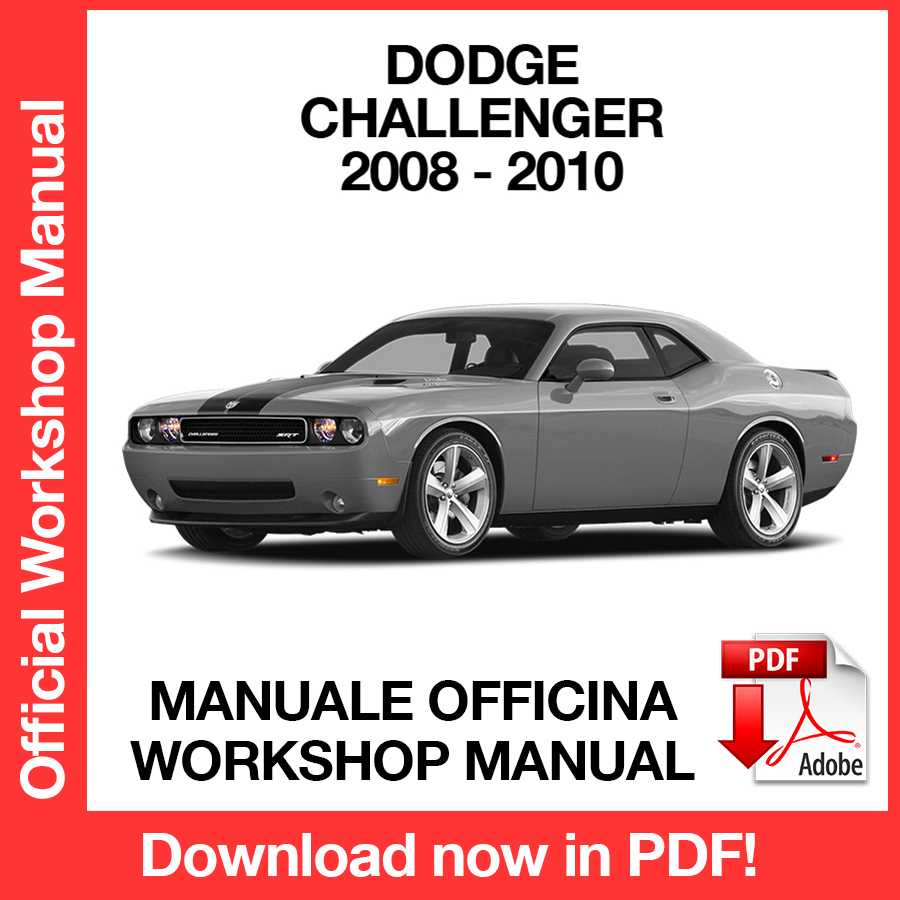Workshop Manual Dodge Challenger (2008-2010) (EN)