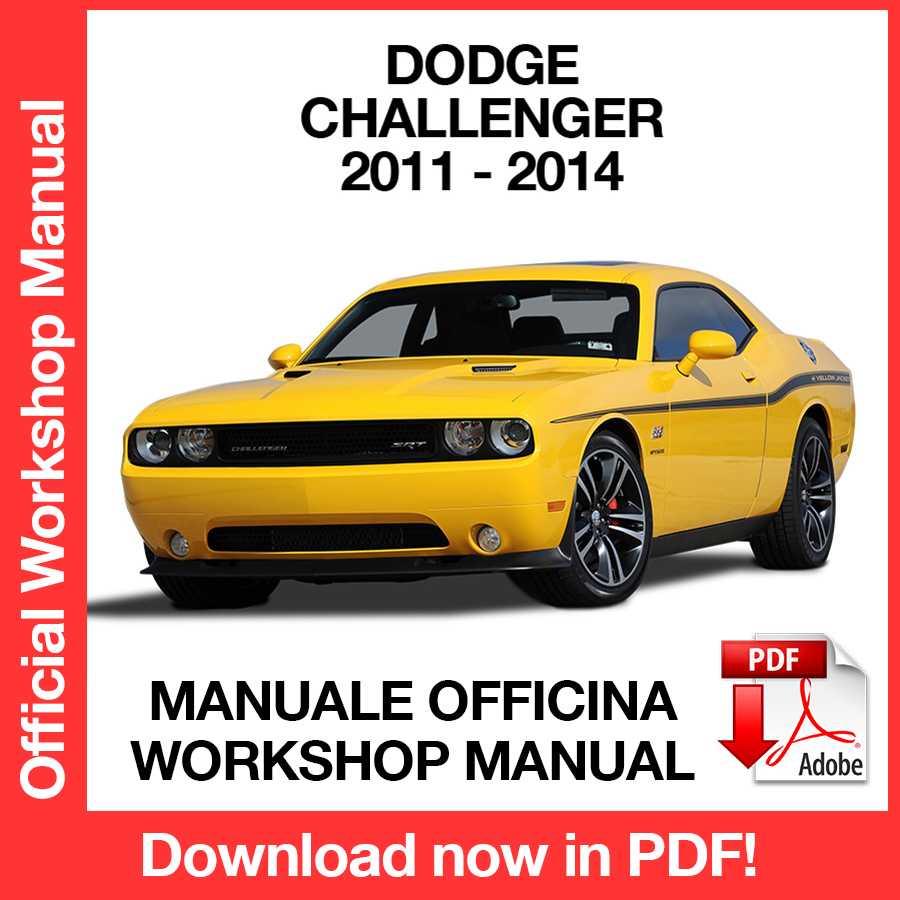 Workshop Manual Dodge Challenger (2011-2014) (EN)