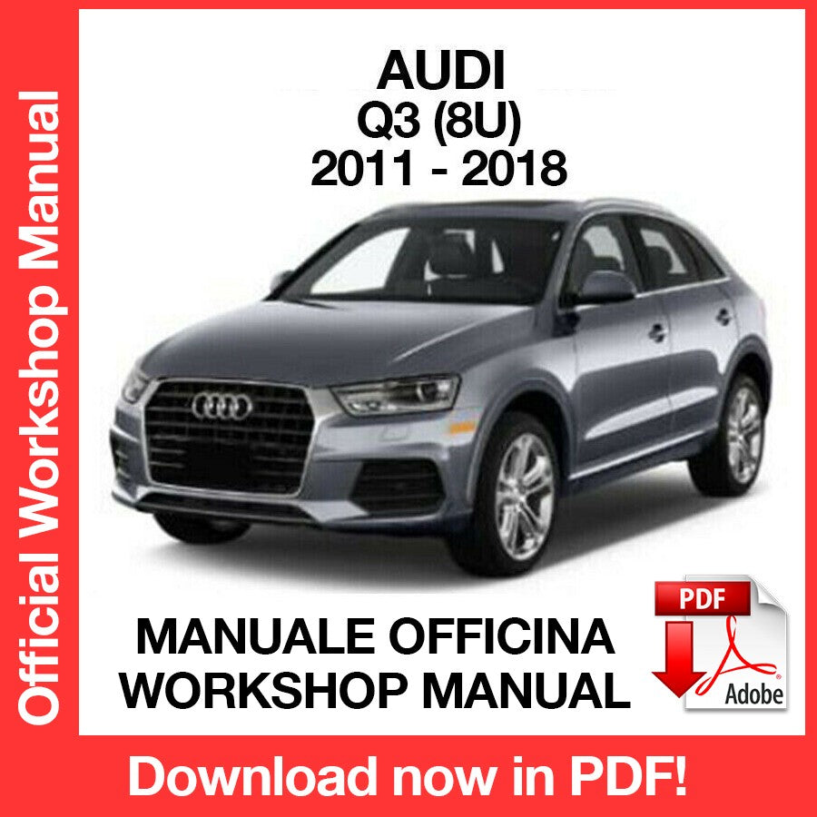 WORKSHOP MANUAL AUDI Q3 (2011-2018) (EN)