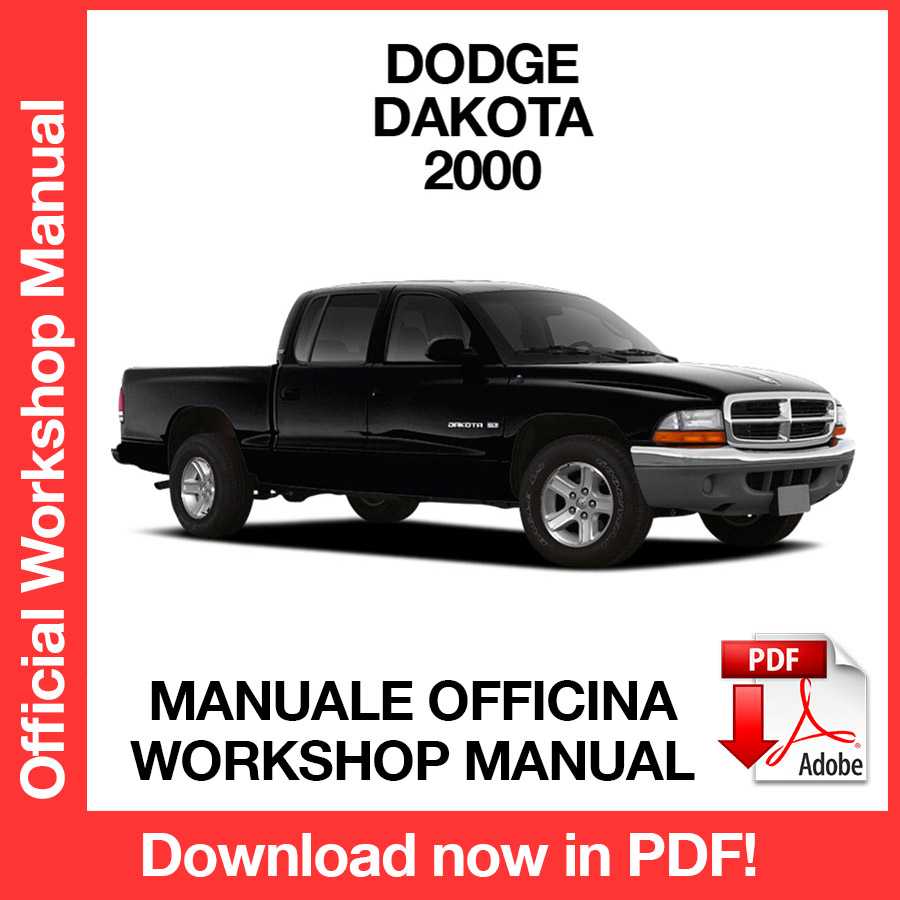 Workshop Manual Dodge Dakota (2000) (EN)