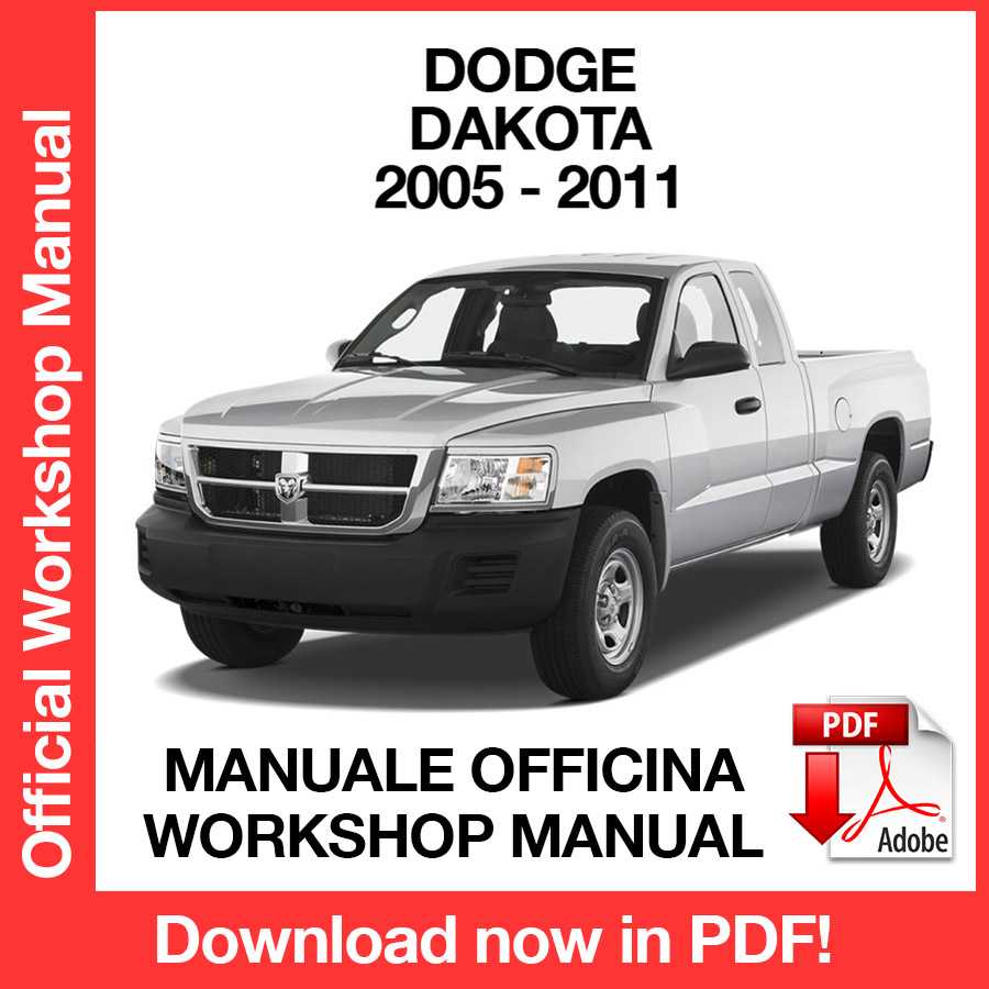 Workshop Manual Dodge Dakota (2005-2011) (EN)