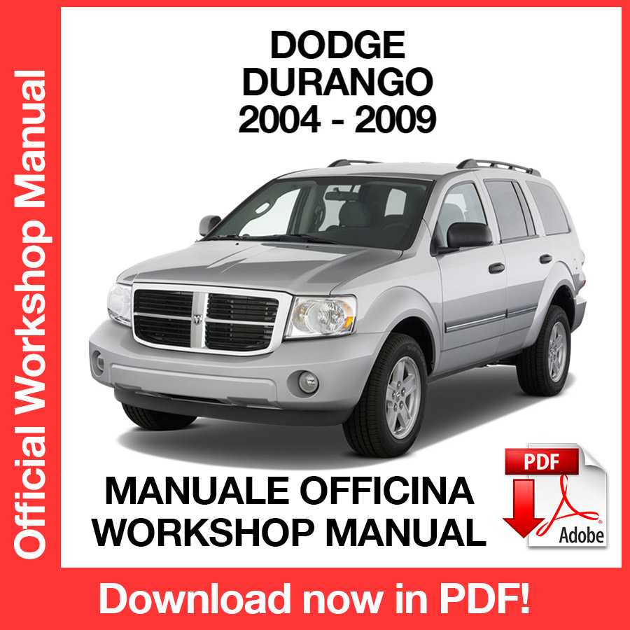 Workshop Manual Dodge Durango (2004-2009) (EN)