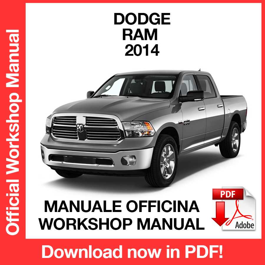 Workshop Manual Dodge Ram 1500 (2014) (EN)