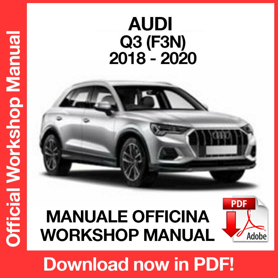 WORKSHOP MANUAL AUDI Q3 (2018-2020) (EN)
