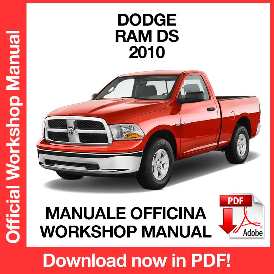 Workshop Manual Dodge Ram 1500 2500 DS (2010) (EN)