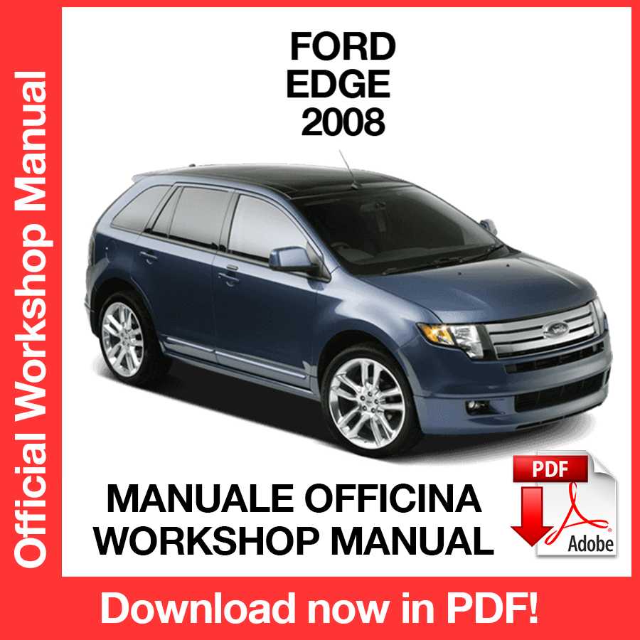 Workshop Manual Ford Edge (2008) (EN)