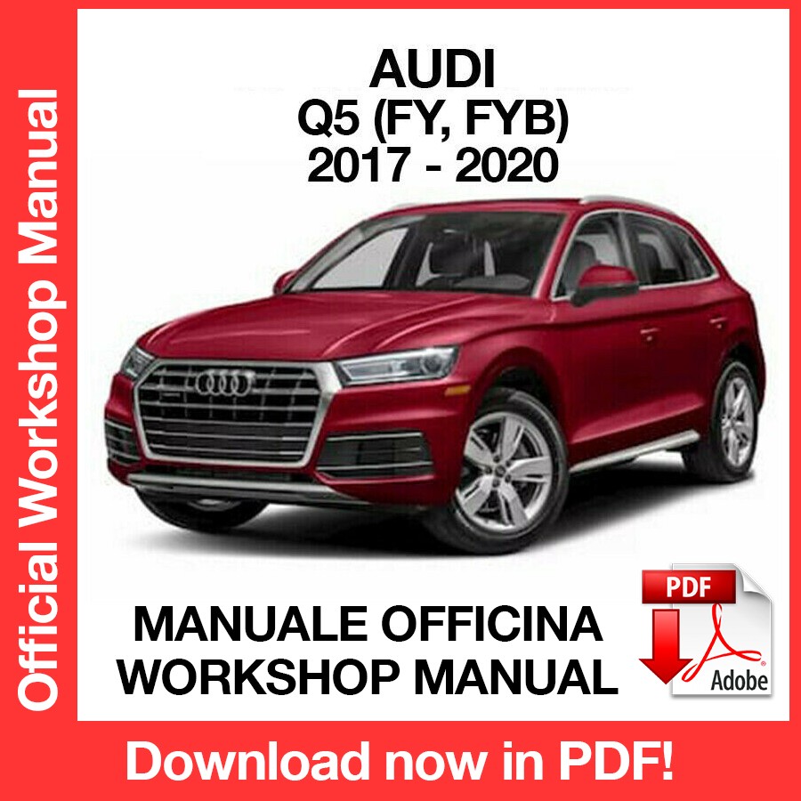 WORKSHOP MANUAL AUDI Q5 (2017-2020) (EN)