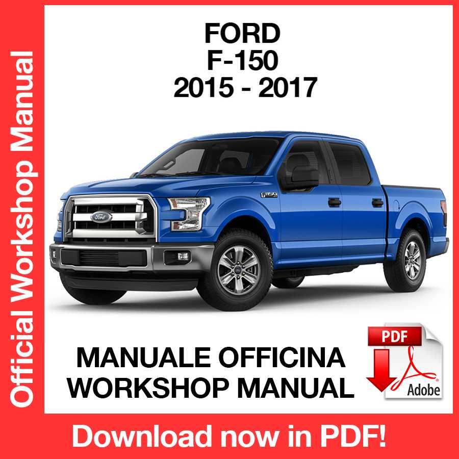 Workshop Manual Ford F-150 (2015-2017) (EN)