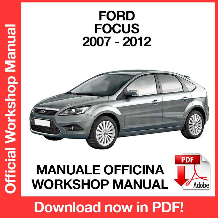 Workshop Manual Ford Focus (2007-2012) (EN)