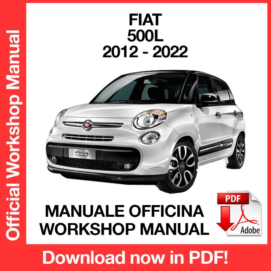 Workshop Manual Fiat 500L (2012-2022) (ITA)