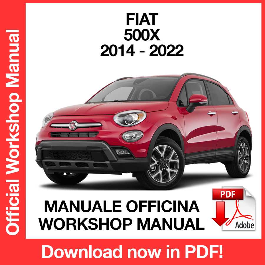 Workshop Manual Fiat 500X (2014-2022) (ITA)