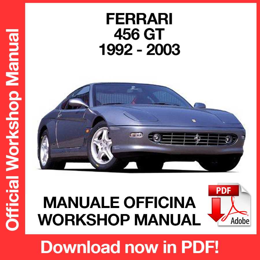 Workshop Manual Ferrari 456GT (1992-2003) (EN) (ITA)