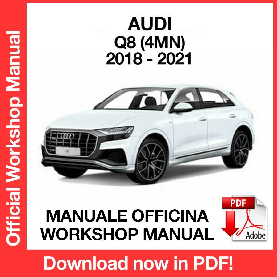 WORKSHOP MANUAL AUDI Q8 (2018-2023) (EN)