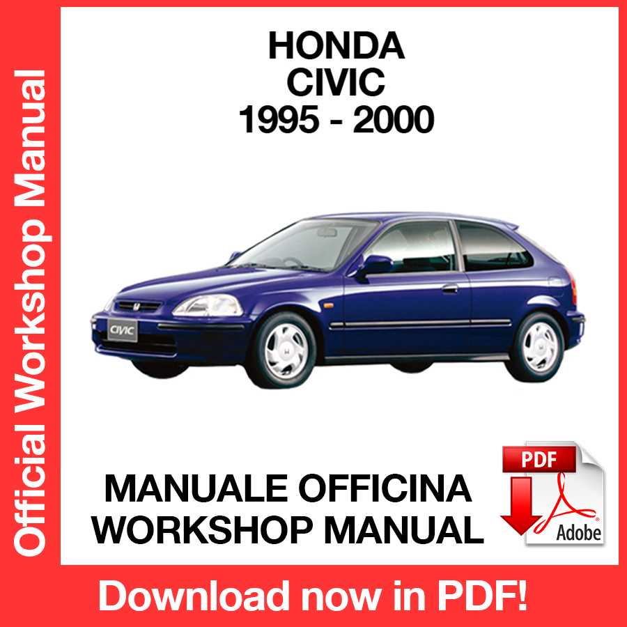 Workshop Manual Honda Civic (1995-2000) (EN)