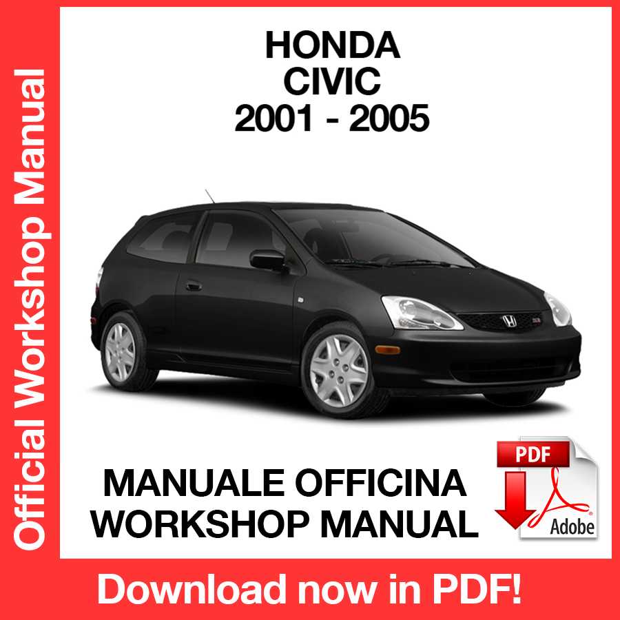 Workshop Manual Honda Civic (2001-2005) (EN)