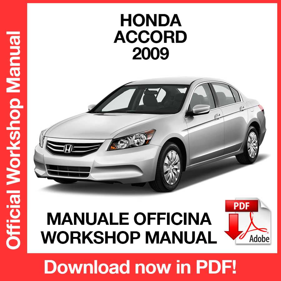 Workshop Manual Honda Accord (2009) (EN)
