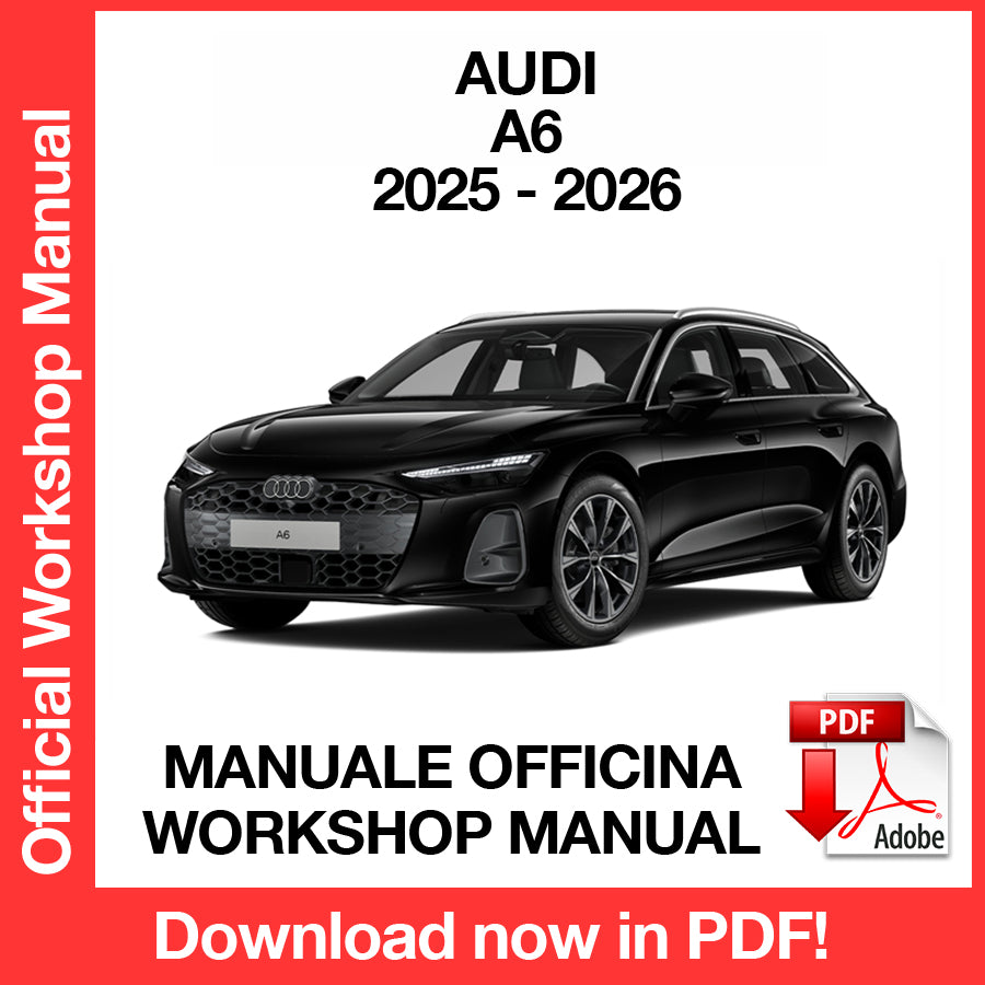 Workshop Manual Audi A6 (2025-2026) (EN)