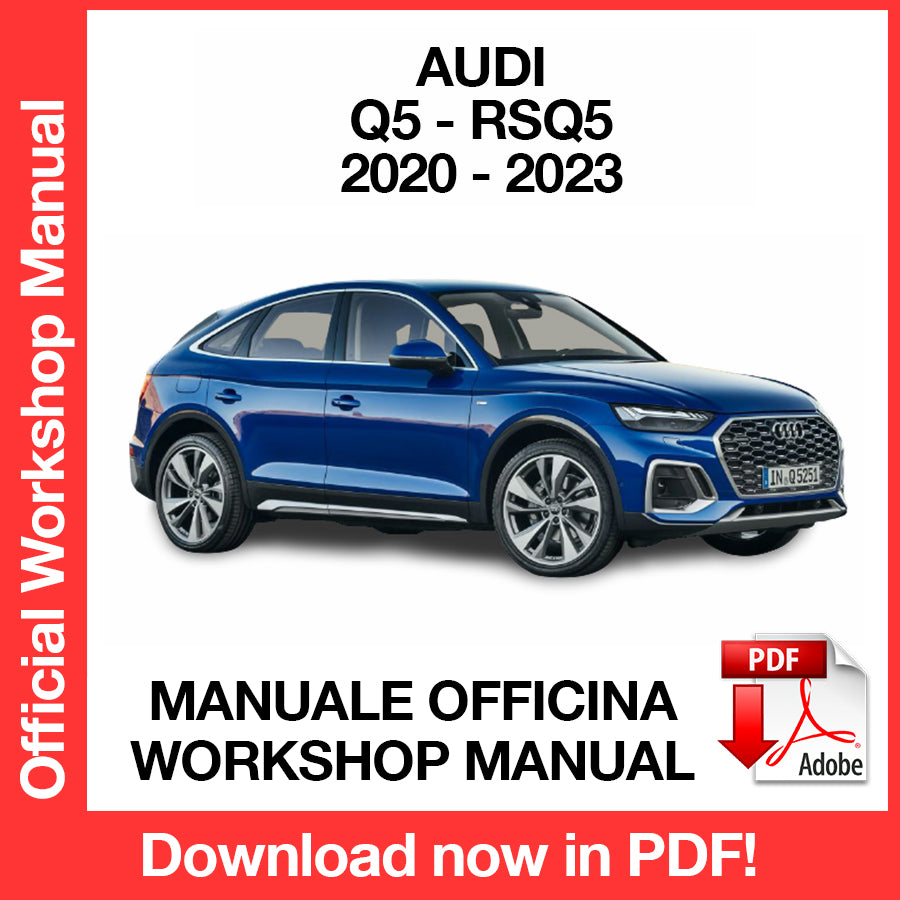 Workshop Manual Audi Q5 RSQ5 (2020-2023) (EN)