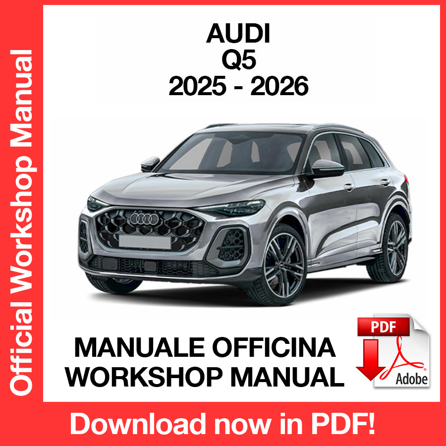Workshop Manual Audi Q5 (2025-2026) (EN)