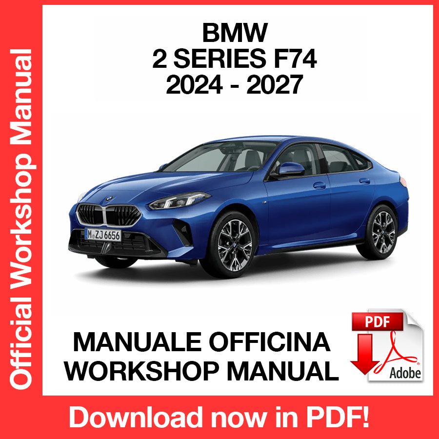 Workshop Manual BMW 2 Series F74 Gran Coupe (2024-2027) (EN)