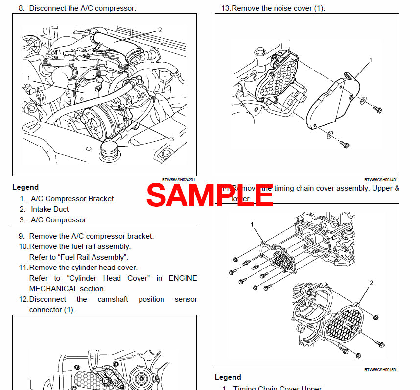 Workshop Manual Chevrolet Colorado (2019-2020) (EN)