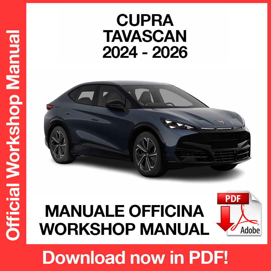 Manuale Officina Cupra Tavascan (2024-2026) (EN)