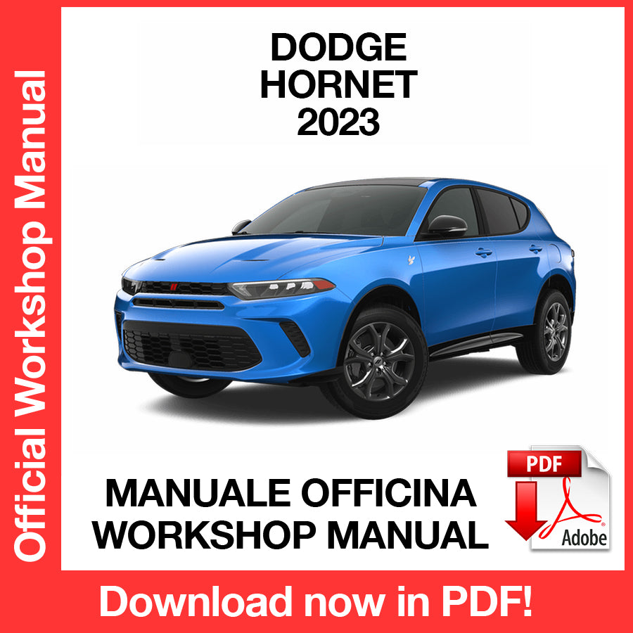Manuale Officina Dodge Hornet (2023) (EN)