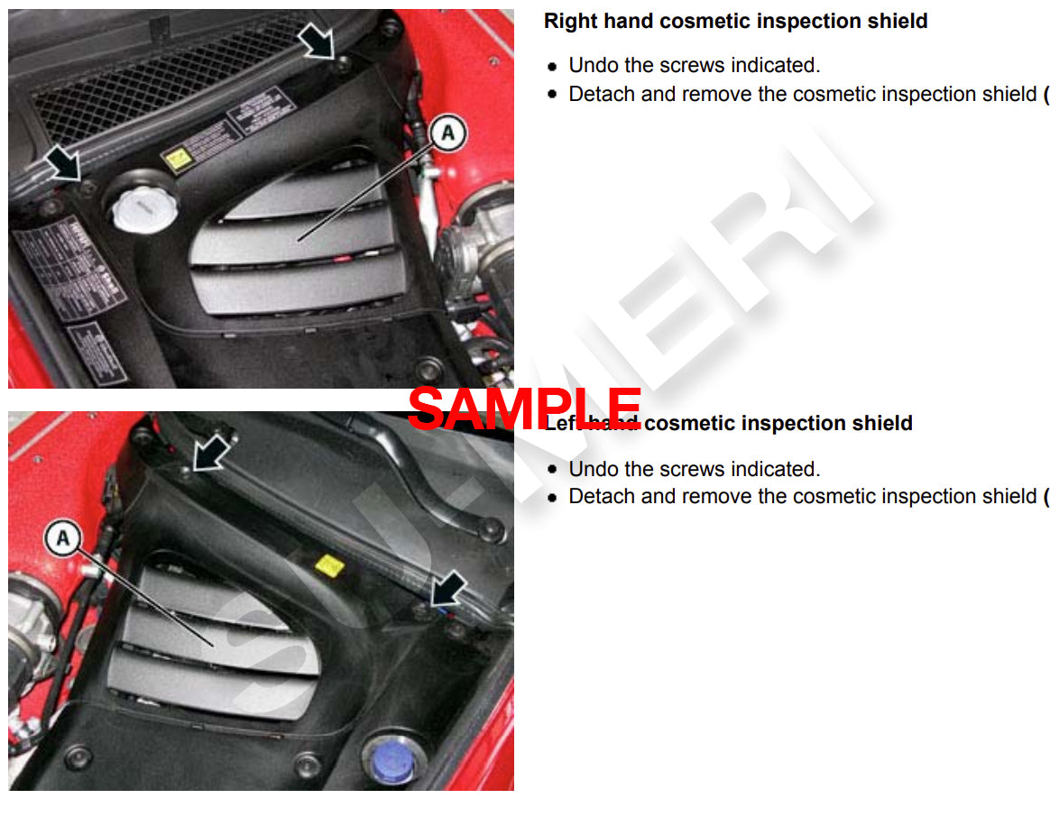 WORKSHOP MANUAL FERRARI CALIFORNIA (2008-2014) (EN)