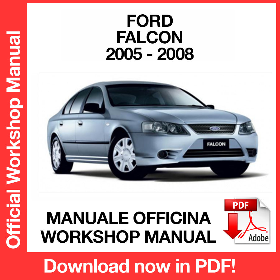 Manuale Officina Ford Falcon BF (2005-2008) (EN)