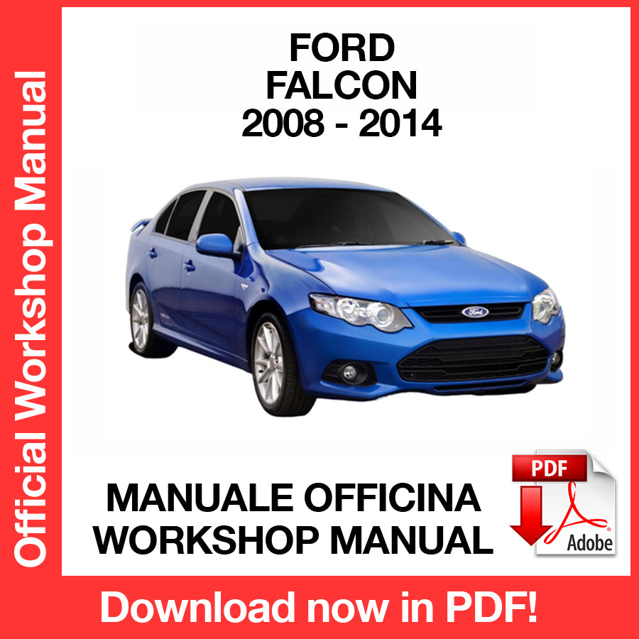 Manuale Officina Ford Falcon FG (2008-2014) (EN)