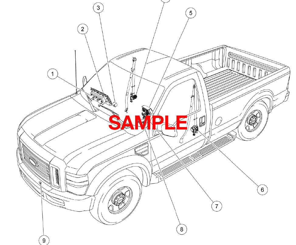 Workshop Manual Ford F-150 (2018-2020) (EN)
