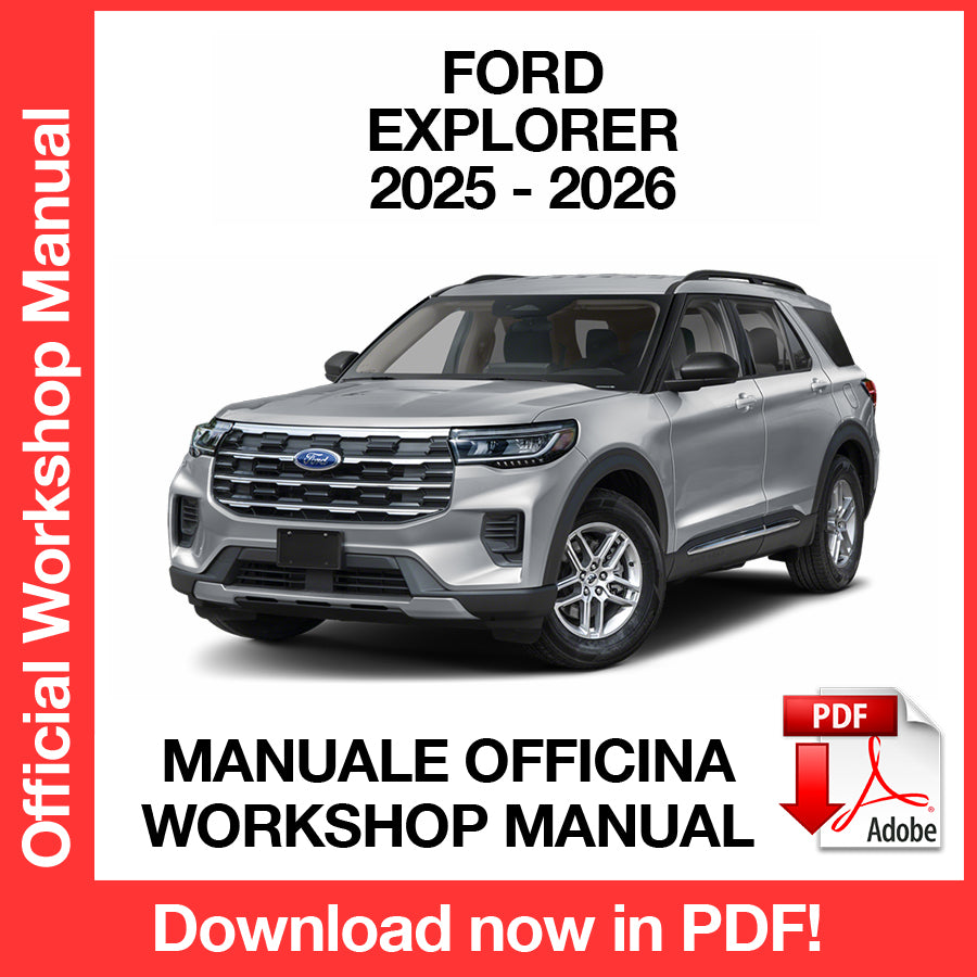 Manuale Officina Ford Explorer (2025-2026) (EN)
