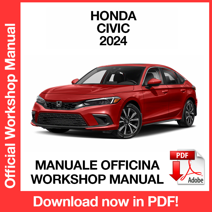Manuale Officina Honda Civic (2022-2024) (EN)