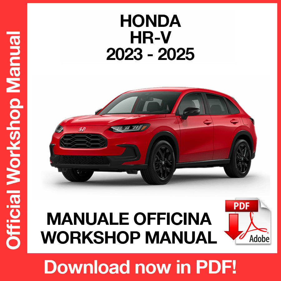 Manuale Officina Honda HR-V (2023-2025) (EN)