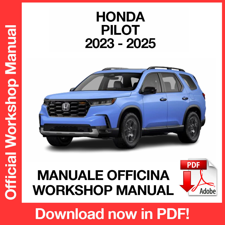 Manuale Officina Honda Pilot (2023-2025) (EN)
