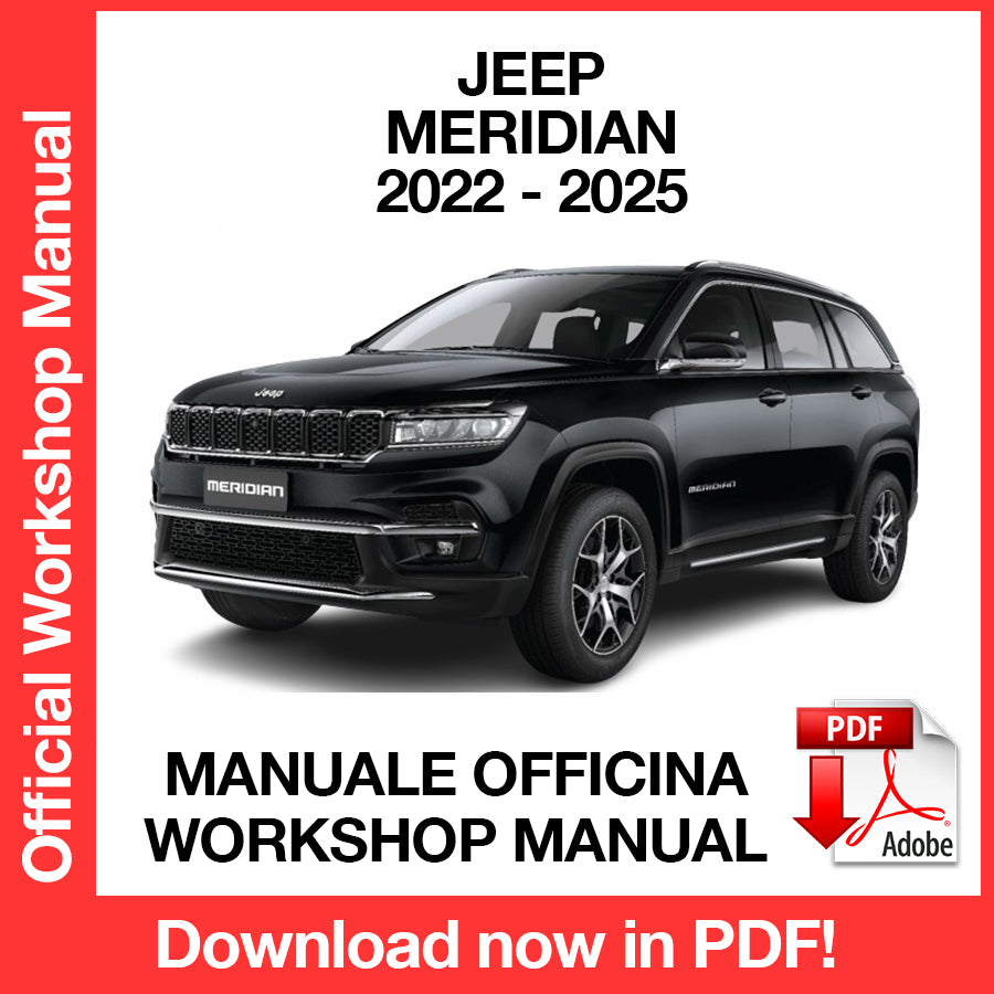 Manuale Officina Jeep Meridian (2022-2025) (EN)
