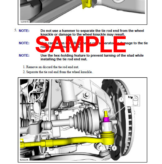 Workshop Manual Lincoln Navigator (2017) (EN)