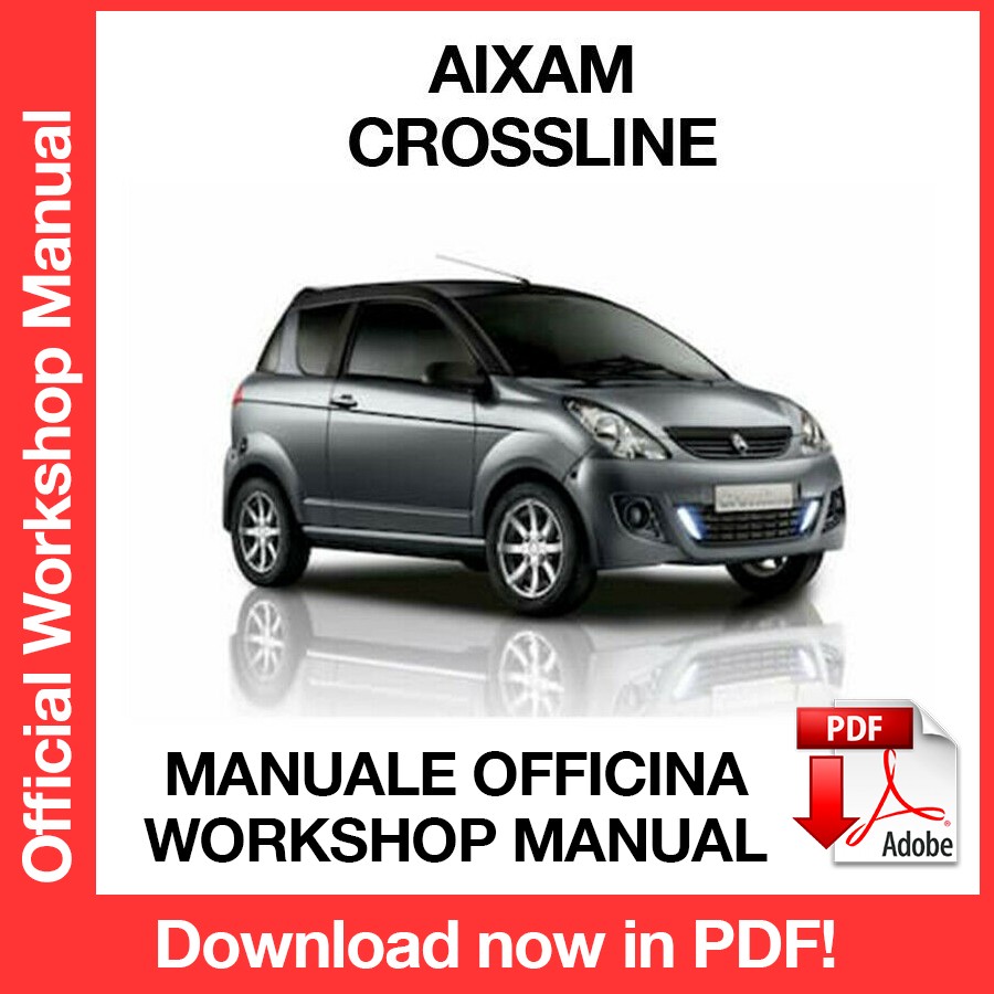 MANUALE OFFICINA AIXAM CROSSLINE (EN)
